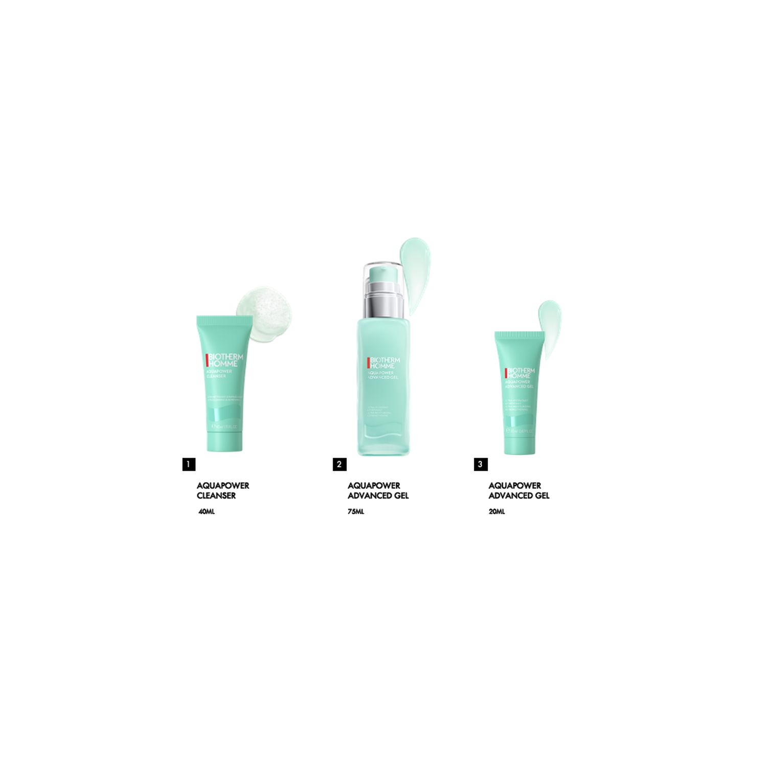 Homme Aquapower Advanced Gel Set