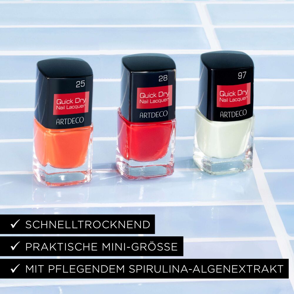 Quick Dry Nail Lacquer - Mini Edition