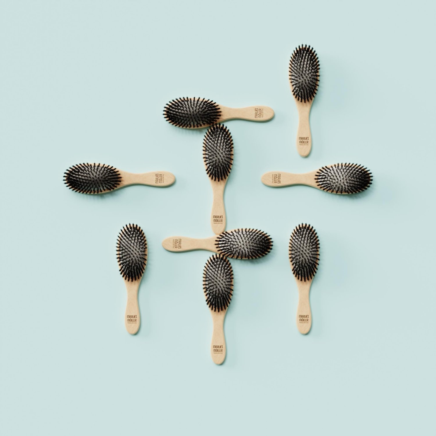 travel allround hair brush
