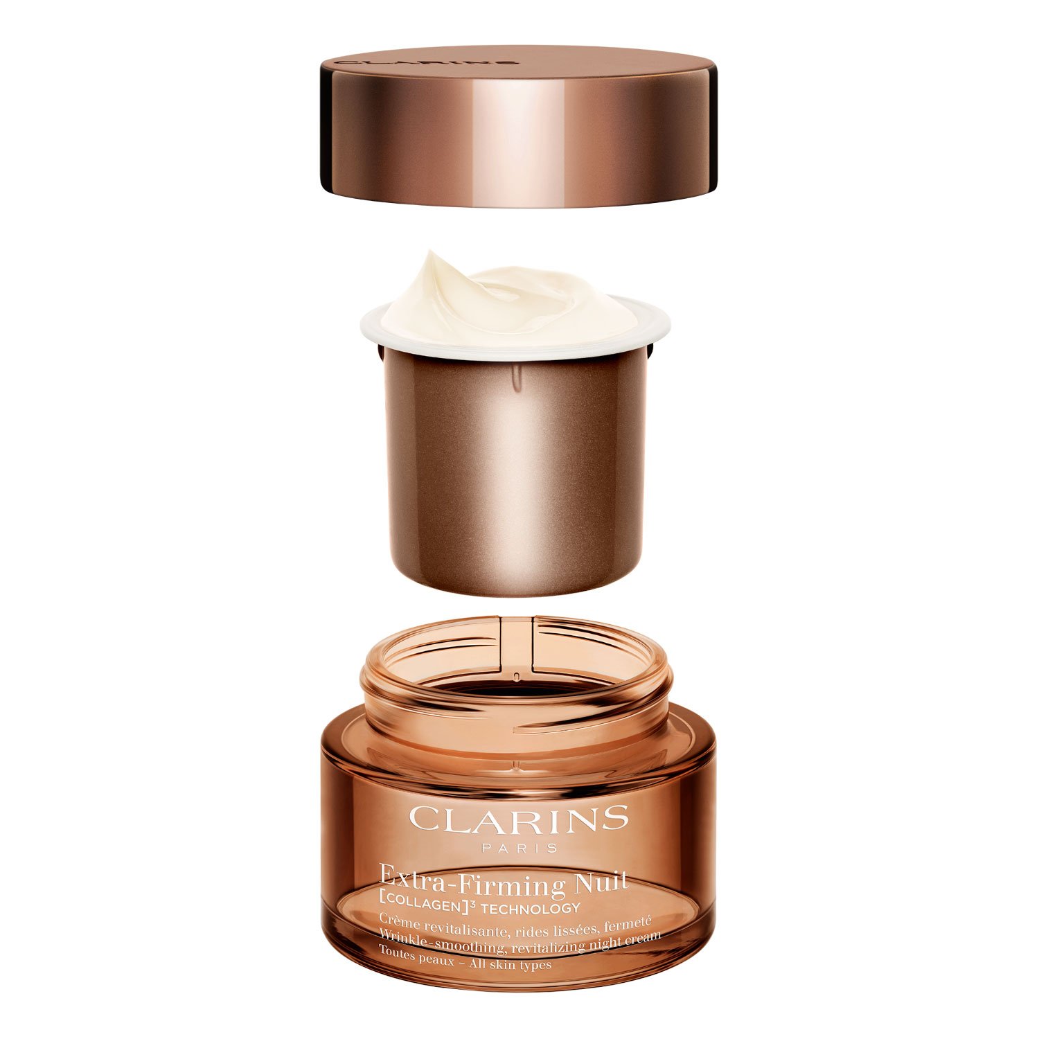 Extra-Firming Nuit [COLLAGEN]³ TECHNOLOGY Crème Toutes Peaux Refill