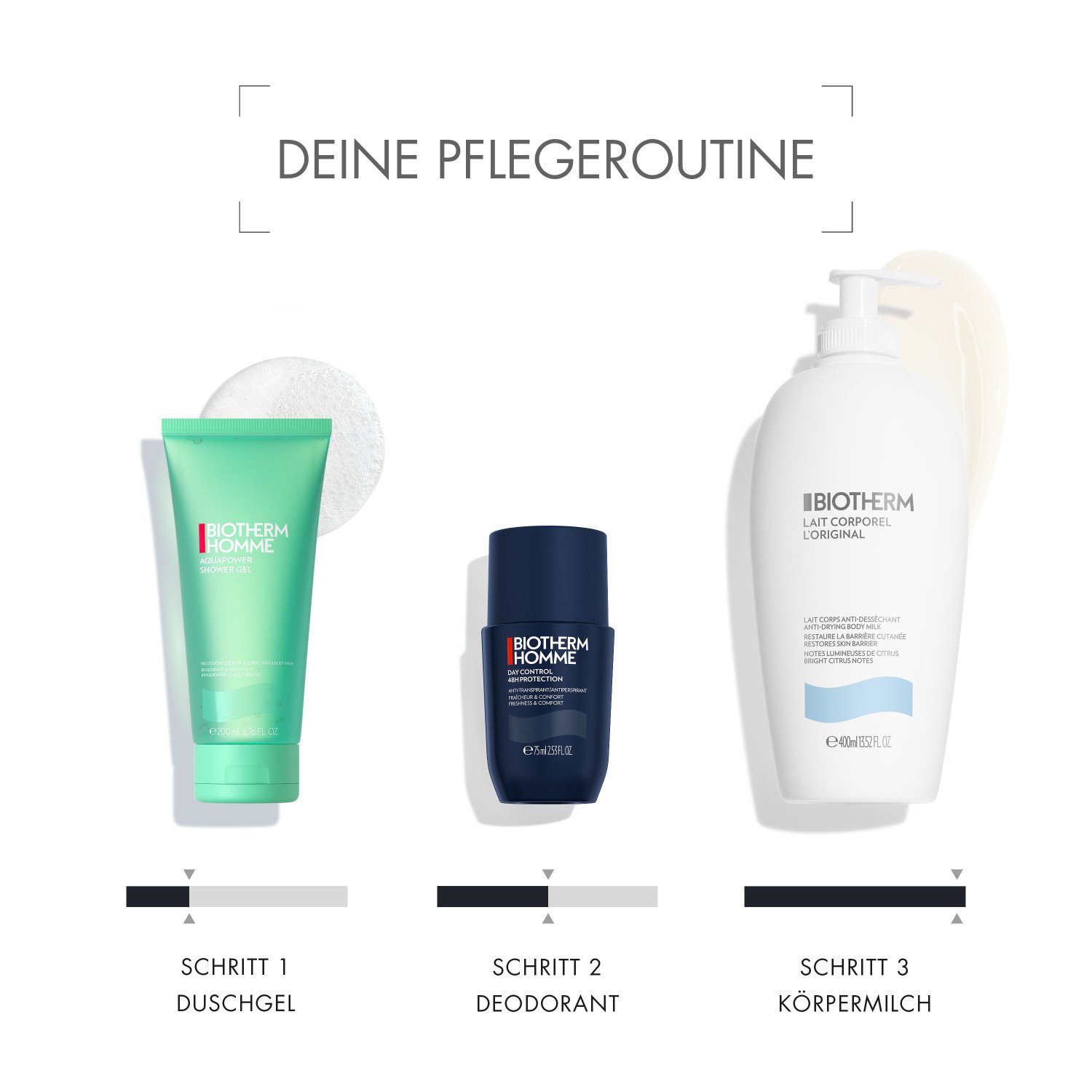 Homme Aquapower Shower Gel