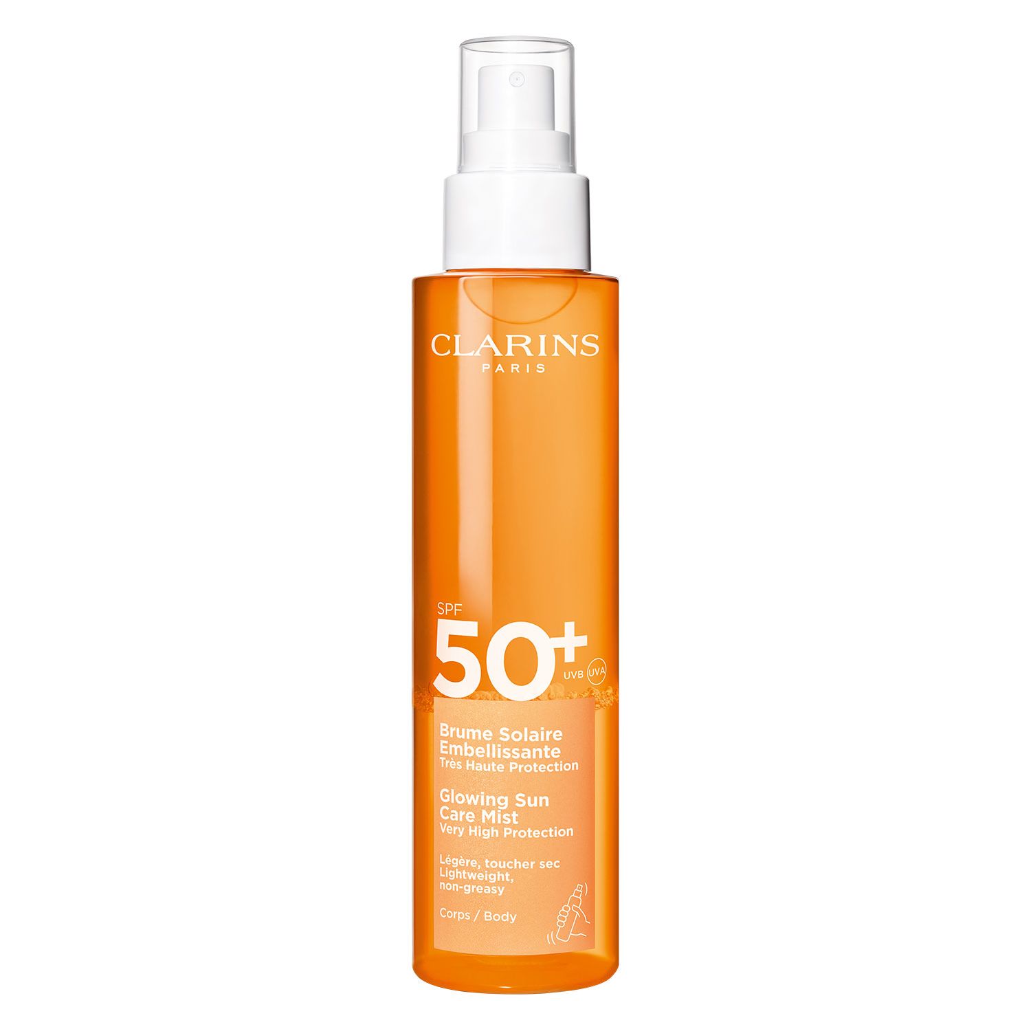 Brume Solaire Embellisante Corps SPF 50+