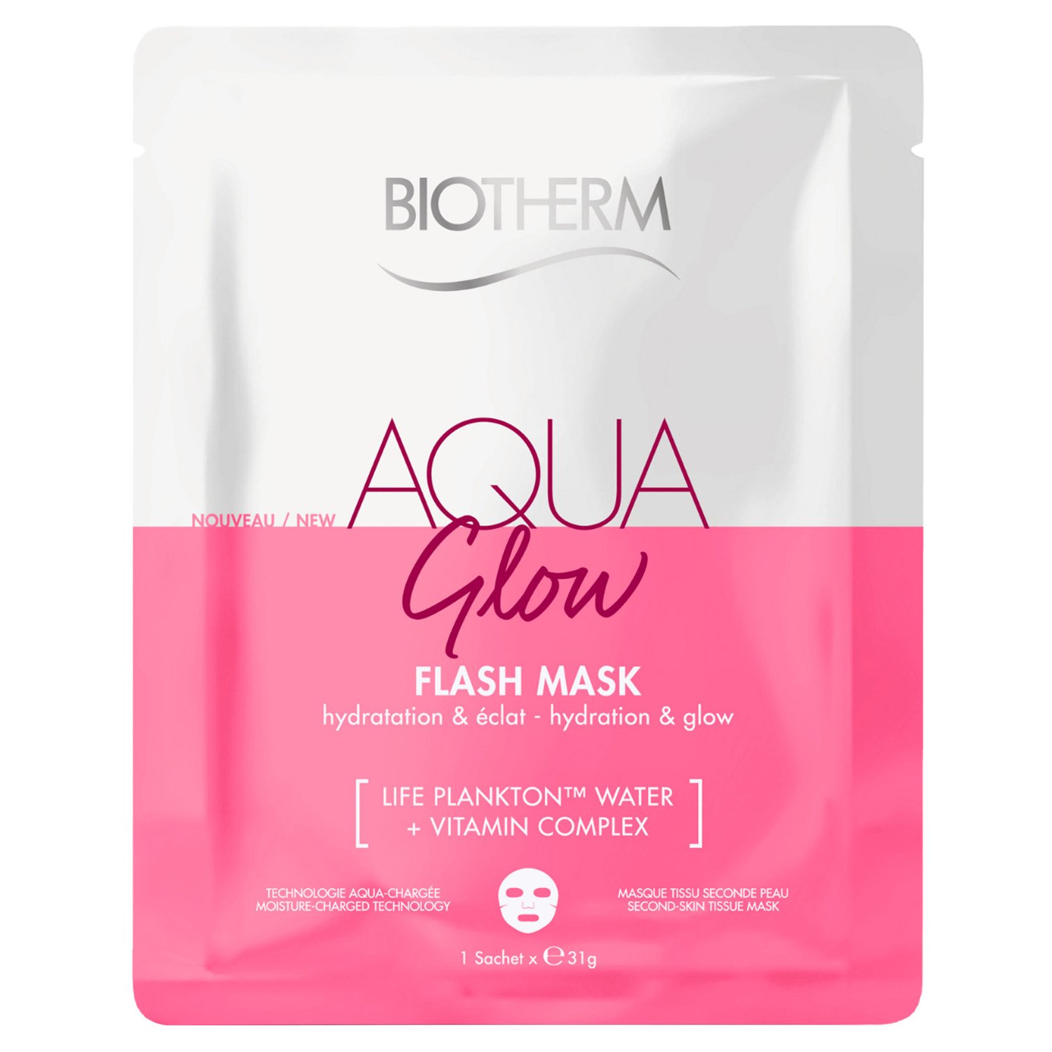 Aqua Super Tuchmaske Glow