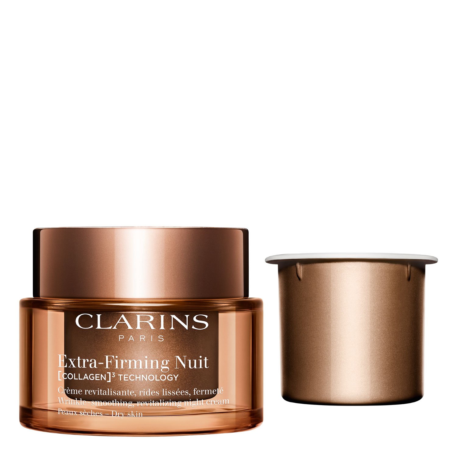 Extra-Firming Nuit [COLLAGEN]³ TECHNOLOGY Crème Peaux sèches refillable