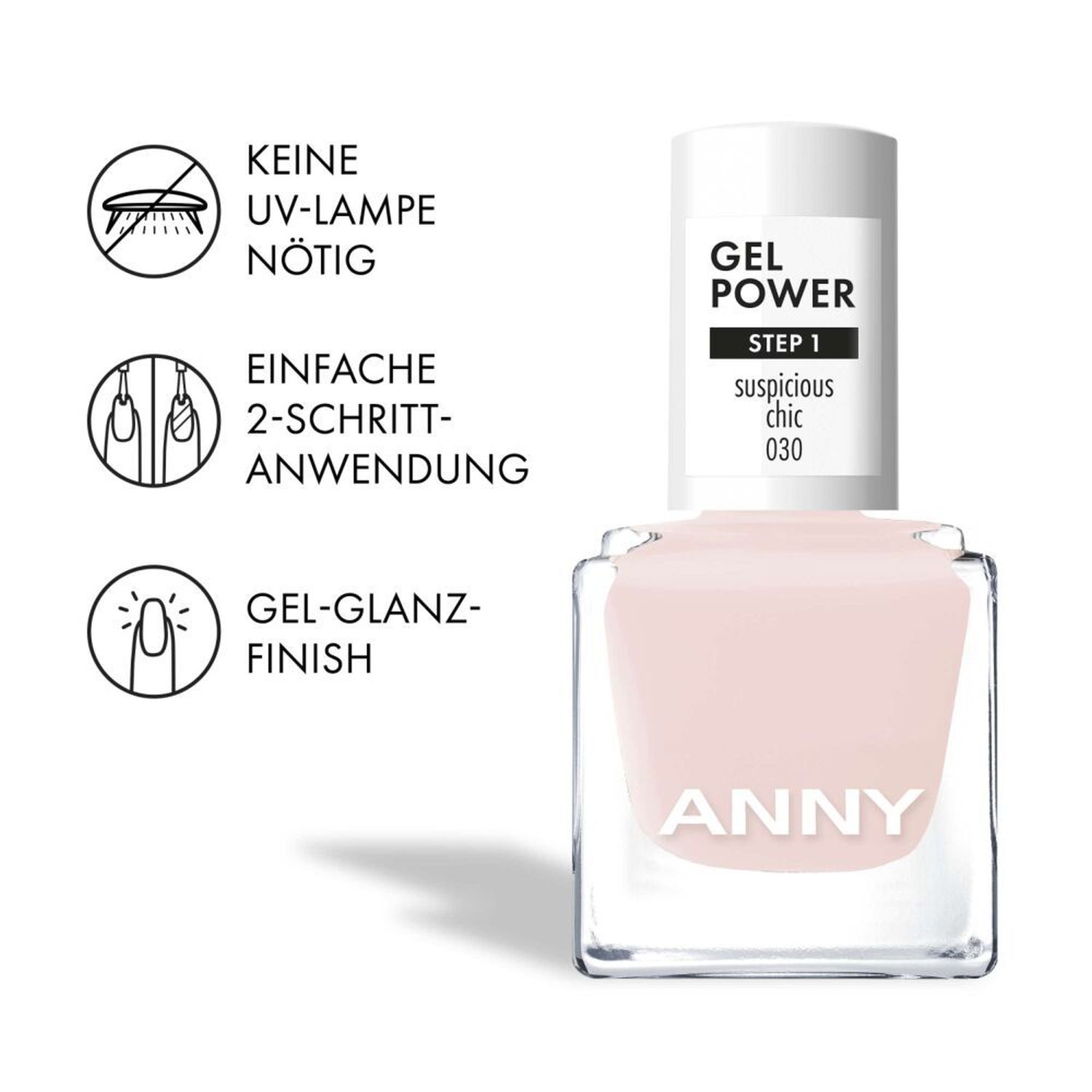Gel Power Nail Polish 30 suspicious chic