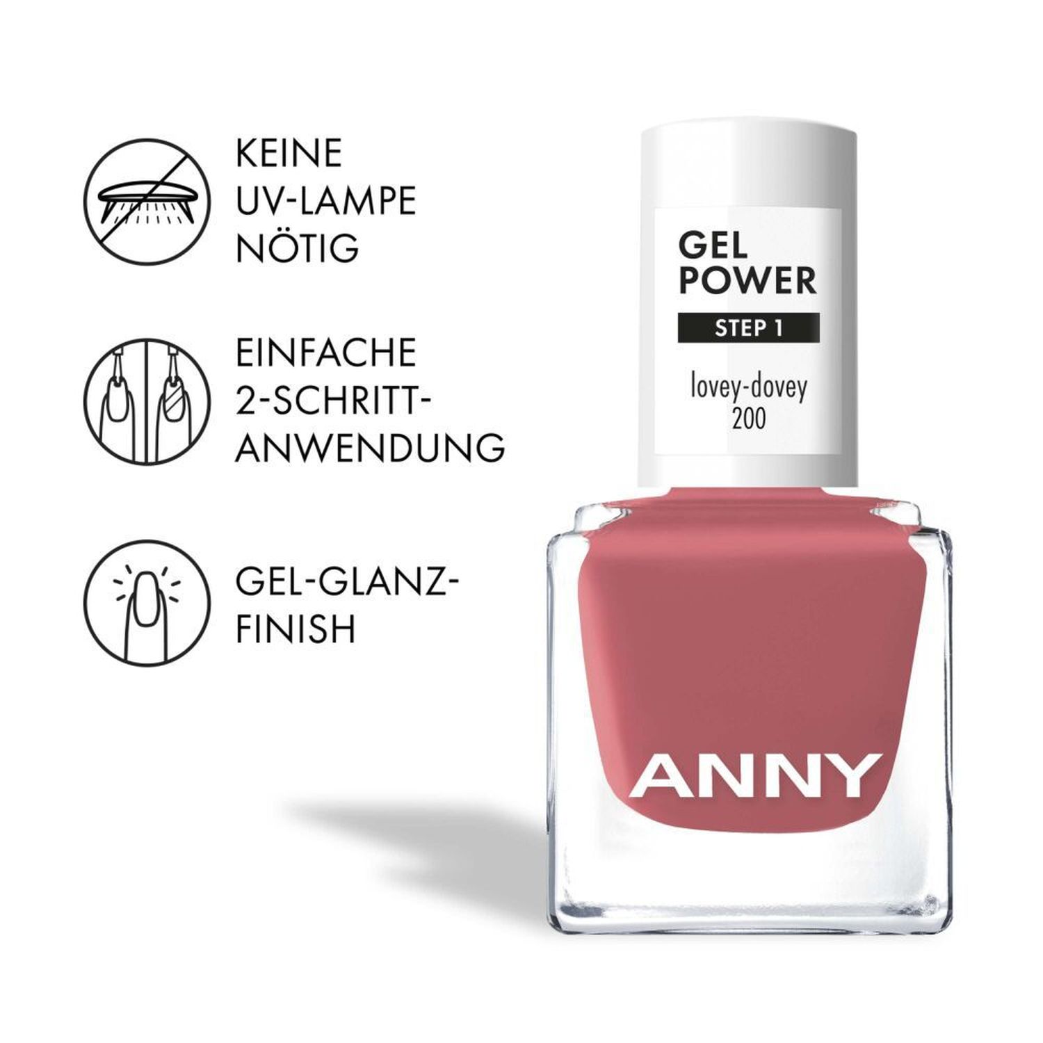 Gel Power Nail Polish 200 lovey-dovey