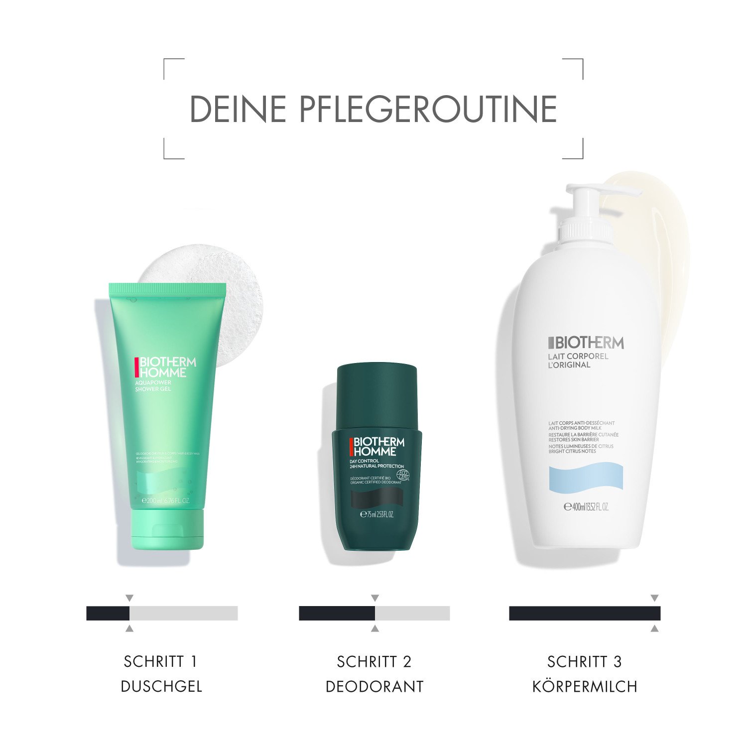 Homme Aquapower Shower Gel