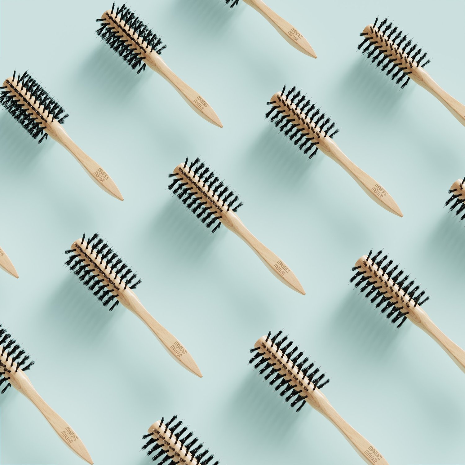 large round styling brush