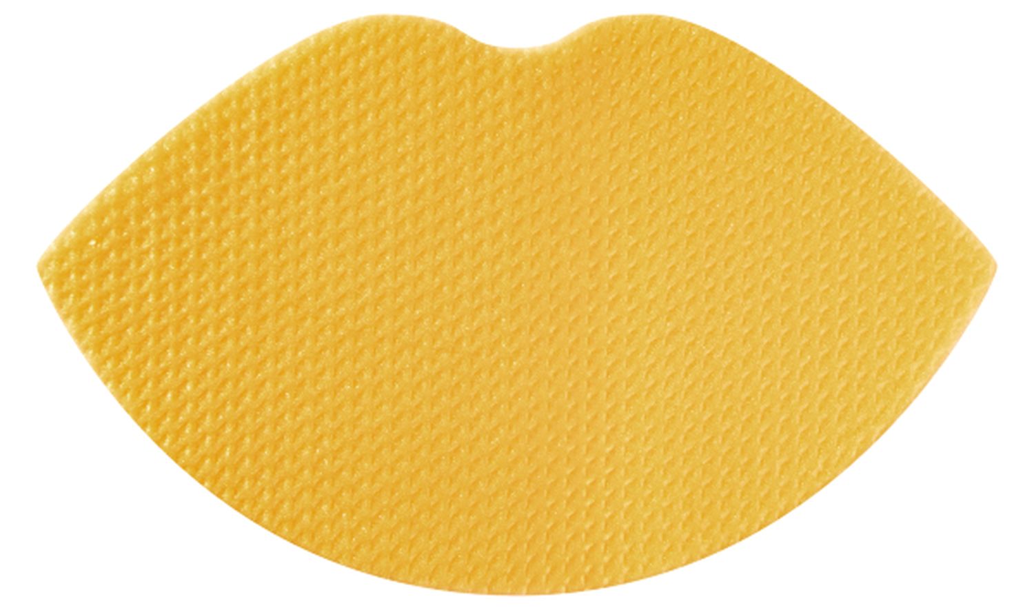 Goldene Lippenpads