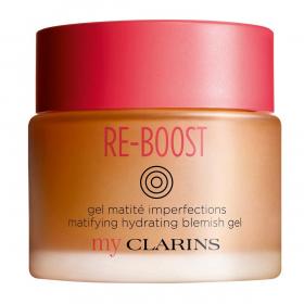 my CLARINS RE-BOOST matifying hydrating blemish gel 